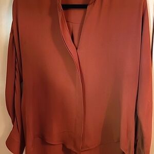 VINCE SILK BLOUSE